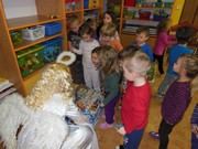 Barbora, Mikuláš, čert a anděl ve školce